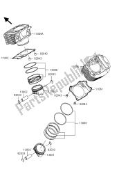 cylindre et piston (s)