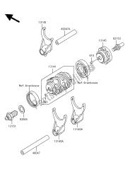 GEAR CHANGE DRUM & SHIFT FORK