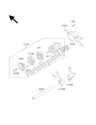 GEAR CHANGE DRUM & SHIFT FORK