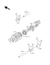 GEAR CHANGE DRUM & SHIFT FORK