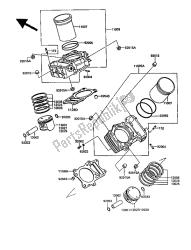 cylindre et piston (s)