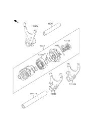 versnelling veranderen drum & schakelvork