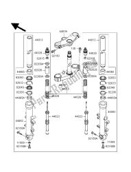 fourche avant (jkazx900cca032426)