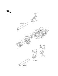 GEAR CHANGE DRUM & SHIFT FORK