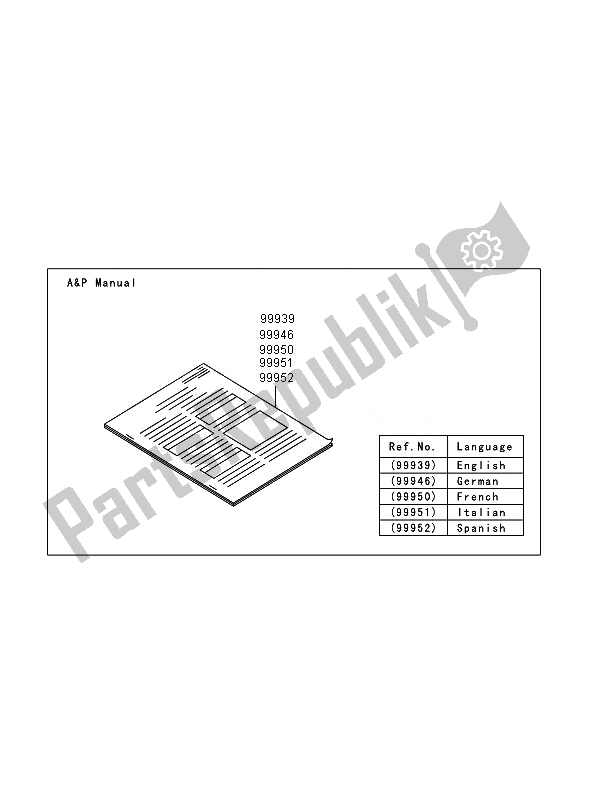 All parts for the Manual of the Kawasaki KX 450F 2007