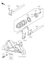 GEAR CHANGE DRUM & SHIFT FORK