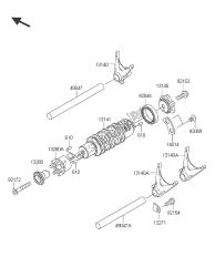 GEAR CHANGE DRUM & SHIFT FORK(S)