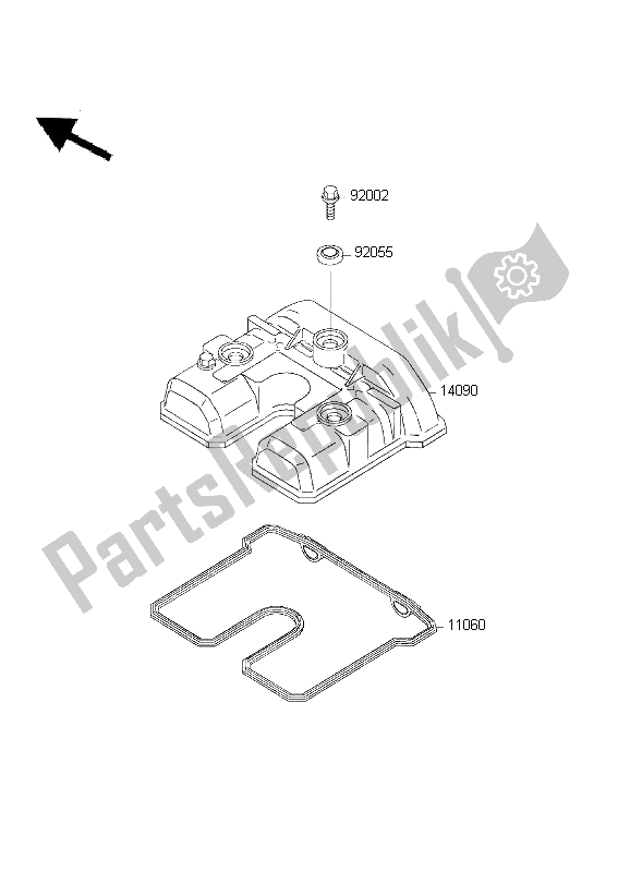 Wszystkie części do Cylinder Kawasaki KLX 300R 1999