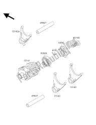 GEAR CHANGE DRUM & SHIFT FORK