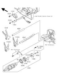 GEAR CHANGE DRUM & SHIFT FORK