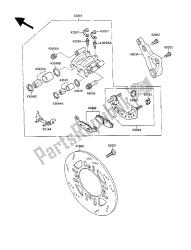 freno posteriore (zx600c-004060 e nami.)