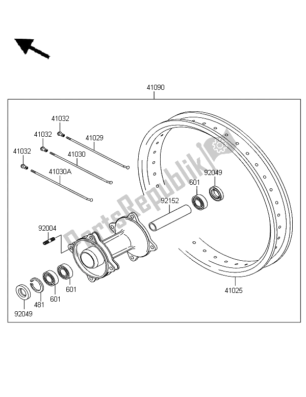 Toutes les pièces pour le Pièces Optionnelles (sw) du Kawasaki KX 85 SW LW 2006