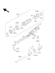 GEAR CHANGE DRUM & SHIFT FORK