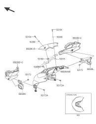 motorkap (bovenste)