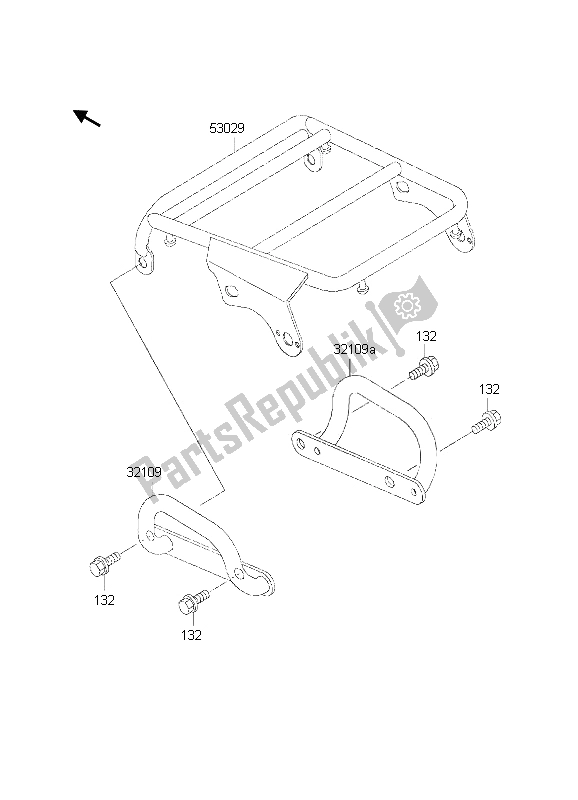 All parts for the Accessory of the Kawasaki KMX 125 2002