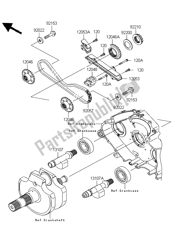 All parts for the Balancer of the Kawasaki VN 2000 Classic 2008