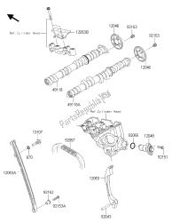 árbol de levas y tensor