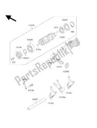 GEAR CHANGE DRUM & SHIFT FORK