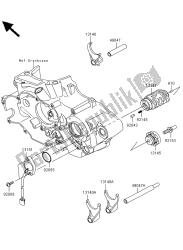 GEAR CHANGE DRUM & SHIFT FORK