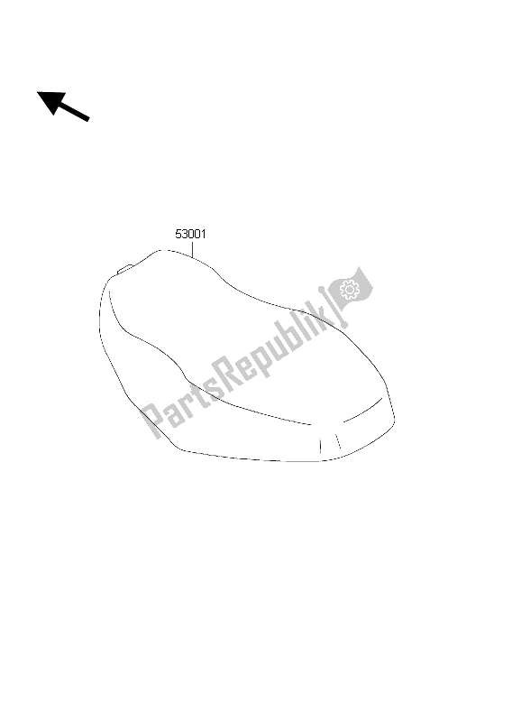 Wszystkie części do Siedzenie Kawasaki KVF 650 Prairie 2002