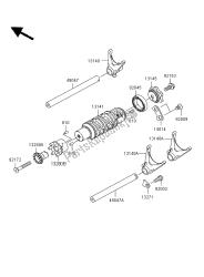 GEAR CHANGE DRUM & SHIFT FORK