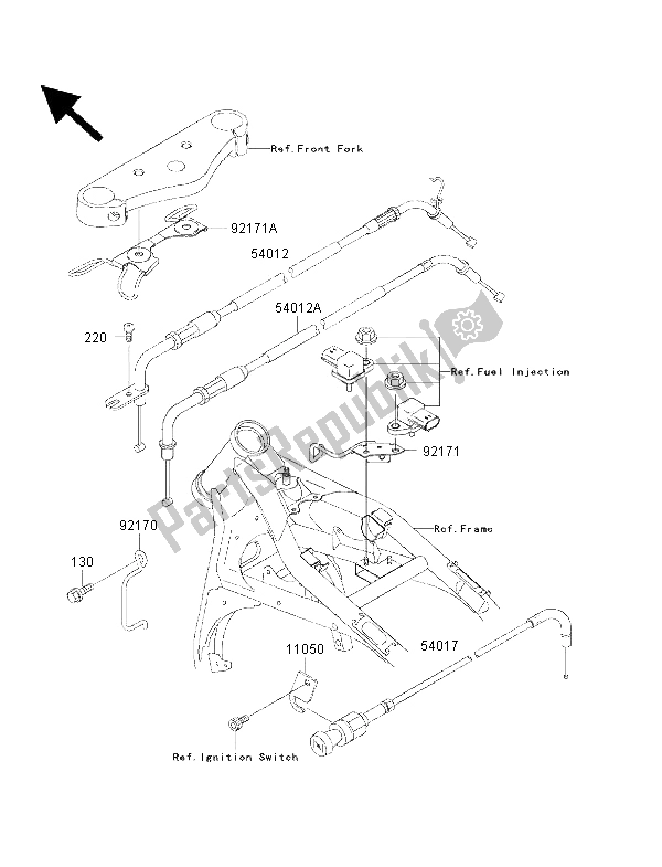 All parts for the Cables of the Kawasaki VN 1500 Drifter 2002