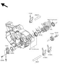 GEAR CHANGE DRUM & SHIFT FORK