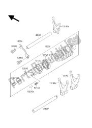 GEAR CHANGE DRUM & SHIFT FORK