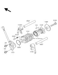 GEAR CHANGE DRUM & SHIT FORK