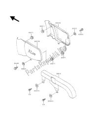 couvercles latéraux et couvre chaîne