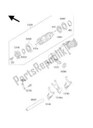 GEAR CHANGE DRUM & SHIFT FORK