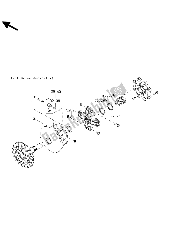 All parts for the Optional Parts of the Kawasaki KVF 750 4X4 EPS 2012