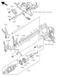 GEAR CHANGE DRUM & SHIFT FORK