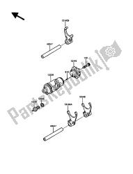 tambour de changement de vitesse et fourche (s) de changement de vitesse