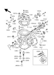 głowica cylindra i cylinder