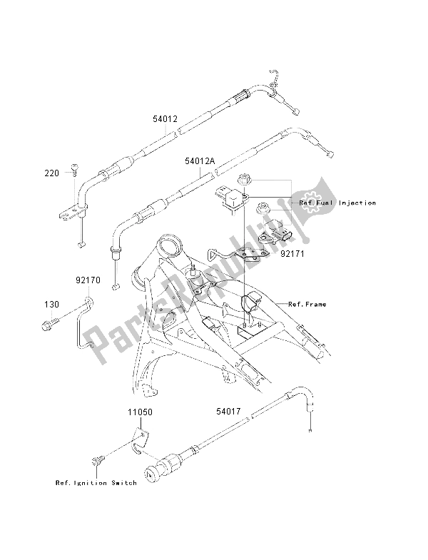 Todas las partes para Cables de Kawasaki VN 1500 Classic FI 2002