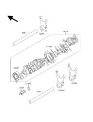 GEAR CHANGE DRUM & SHIFT FORK