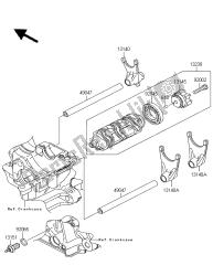 GEAR CHANGE DRUM & SHIFT FORK