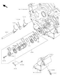 tambour de changement de vitesse et fourche (s) de changement de vitesse