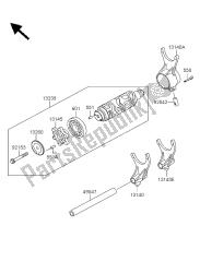 GEAR CHANGE DRUM & SHIFT FORK