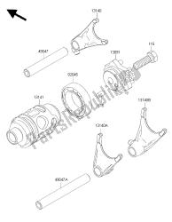 GEAR CHANGE DRUM & SHIFT FORK(S)