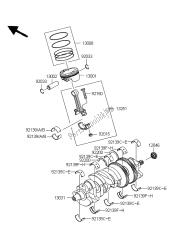 vilebrequin et piston