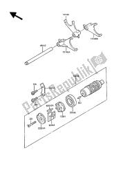 tambour de changement de vitesse et fourche (s) de changement de vitesse