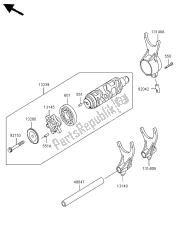 GEAR CHANGE DRUM & SHIFT FORK