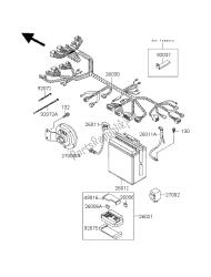 châssis équipement électrique