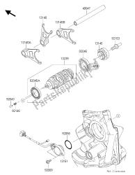 GEAR CHANGE DRUM & SHIFT FORK(S)