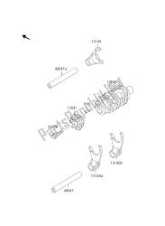 GEAR CHANGE DRUM & SHIFT FORK