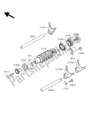 GEAR CHANGE DRUM & SHIFT FORK