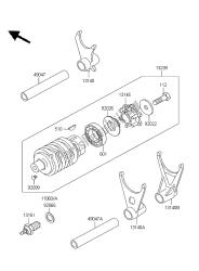 versnelling veranderen drum & schakelvork