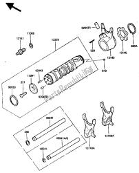 changer le tambour et la fourchette de changement